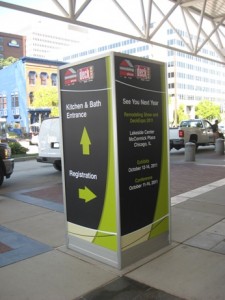 Kiosk of the 2010 Remodeling Show in Baltimore