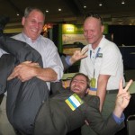 fun photo Michael Anschel Carl Seville Sean Lintow at the 2010 Remodeling Show