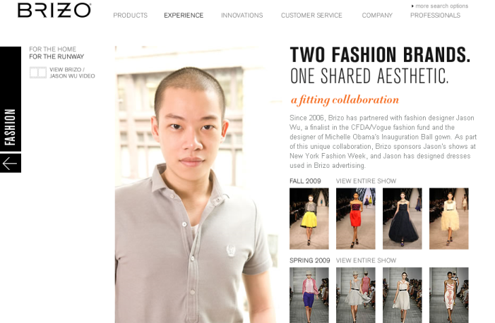 Brizo Faucets And Jason Wu And Mercedes Benz Fashion Week