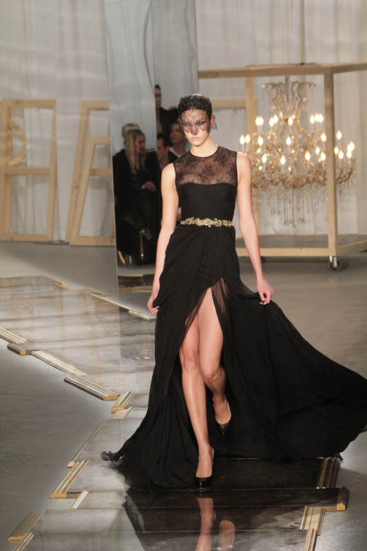 Jason Wu Show Fall 2011 Black Gown image by Jayme Thorton