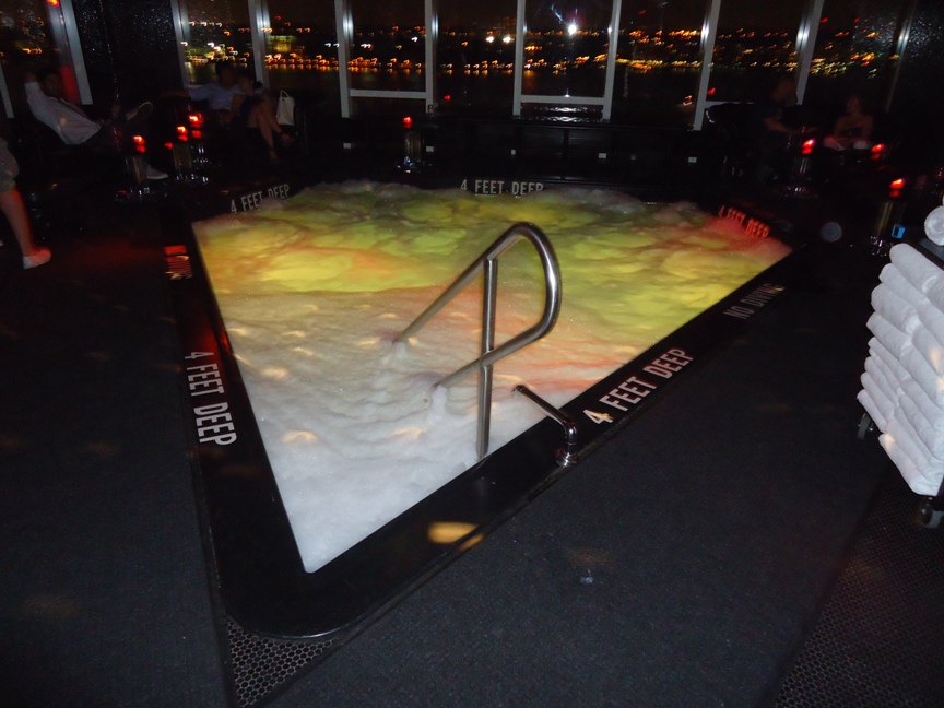 Hot Tub at the Top of the Standard Hotel New York