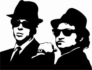 Jake and Ellwood - the Blues Brothers