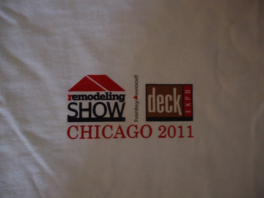 Remodeling Show Deck Expo tee emblem
