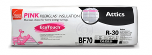 Owens Corning Pink Fiberglas Insulation -- Batts