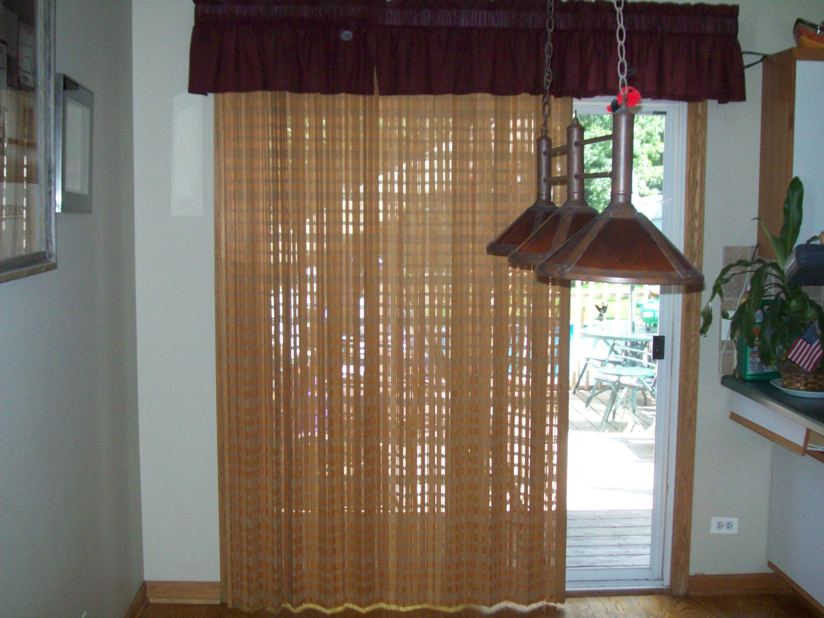 Six Window Treatments For Sliding Glass Doors Building Moxie Woven Wood Sliding Wooden Blinds