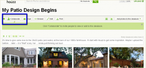 Collaborating on Houzz :: Collaborate Feature Houzz Ideabook