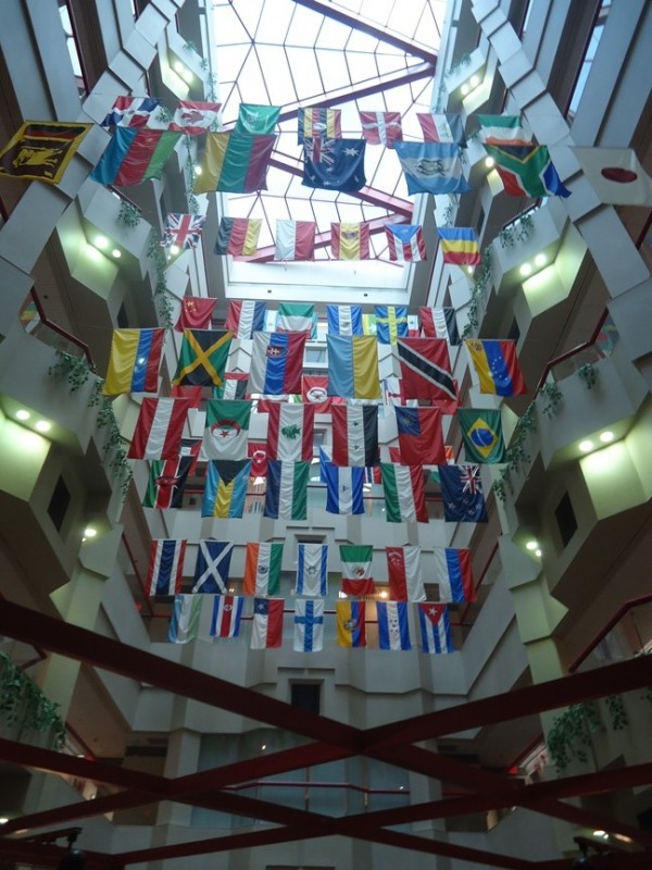 International Flags at St Jude Children's Research Hospital