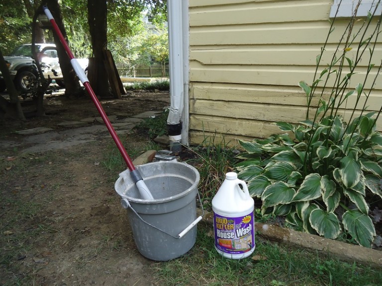Pressure Washing Basics Cleaning with "House Wash" from Krud Kutter
