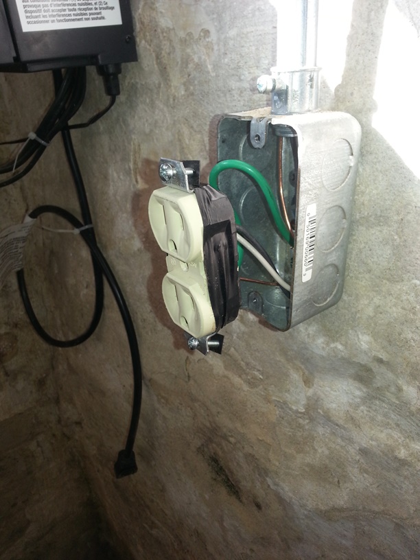 Installing an Electrical Outlet on a Masonry Wall Building Moxie