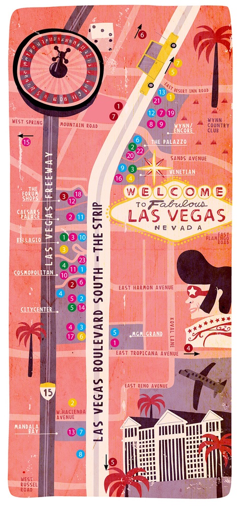 Vegas Map