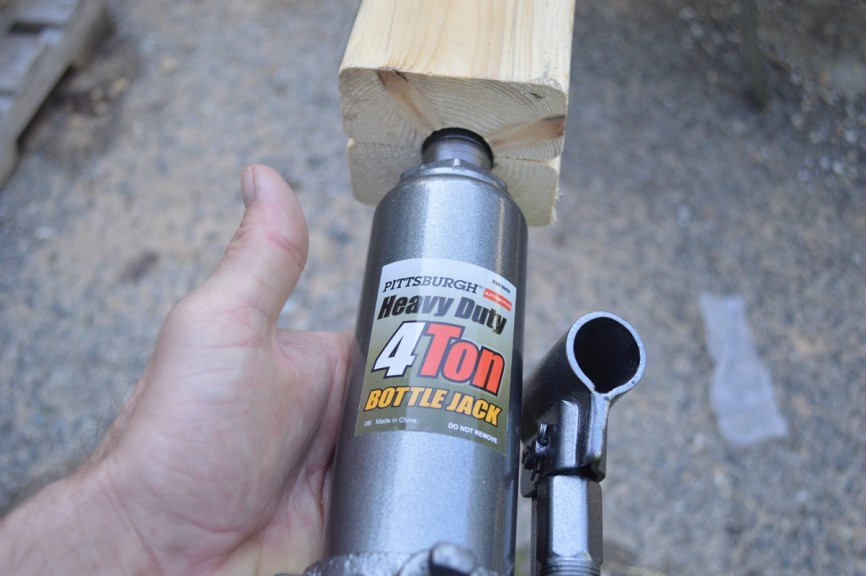 Jacking Up a Porch Roof Old House Porch Progress