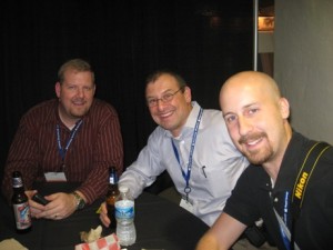 Todd Fratzel Robert RoBilliard Ethan Hagan at 2010 Remodeling Show