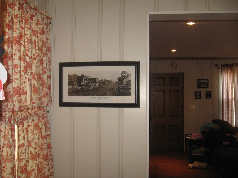Antique Photo Framed and Hung-Baltimore