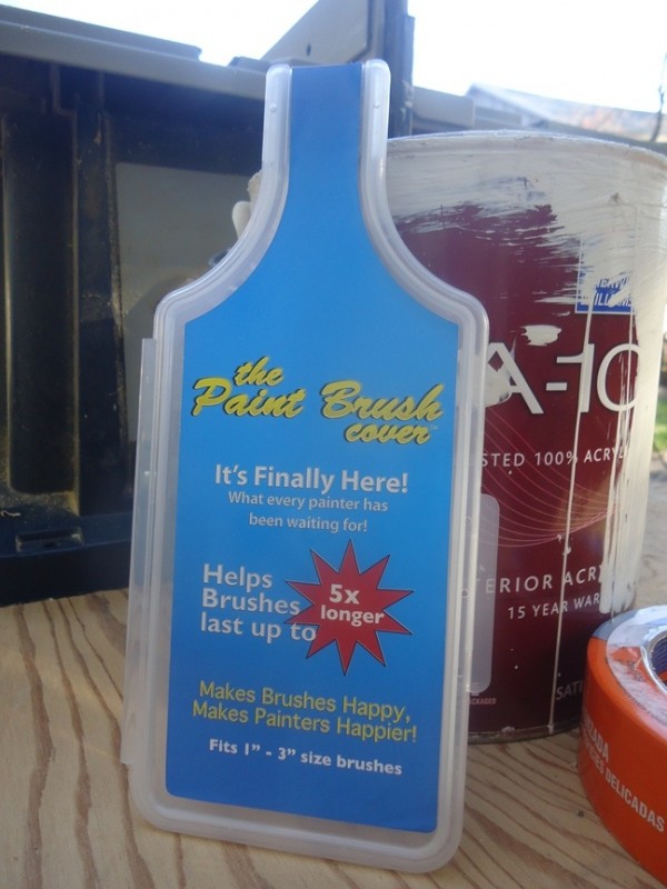 Fall DIY Projects Roll On Peel Bond, Abatron & Paint Brush Cover