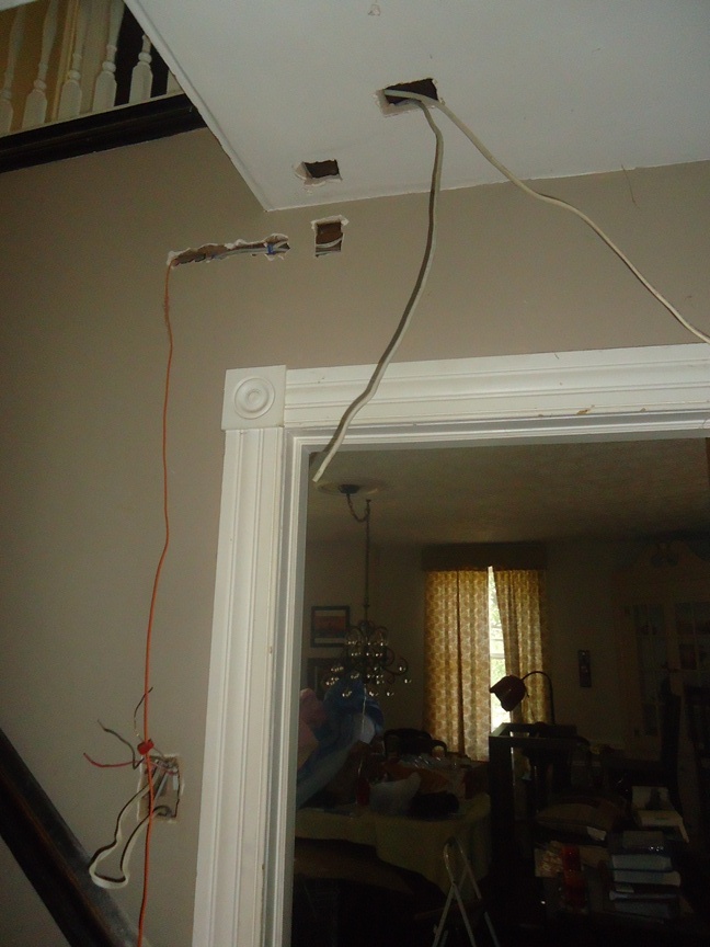 Electrical Work SubPanel, Exterior Outlets & Smoke Electrical Work SubPanel, Exterior Outlets & Smoke