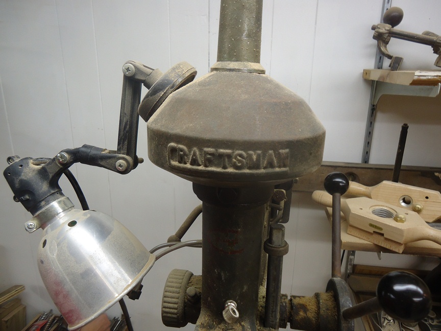 old school craftsman drill press