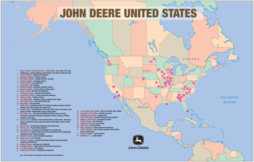 John Deere US Locations