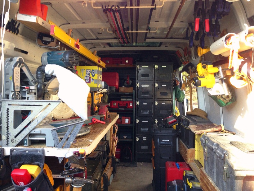 The Organized Truck Is Professional For Pros Pro Contractor S Organized Van