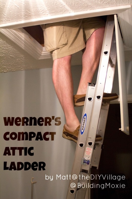 Installing a Werner Compact Attic Ladder & Review