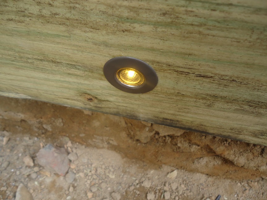 Installing In Patio Lighting More Patio Progress