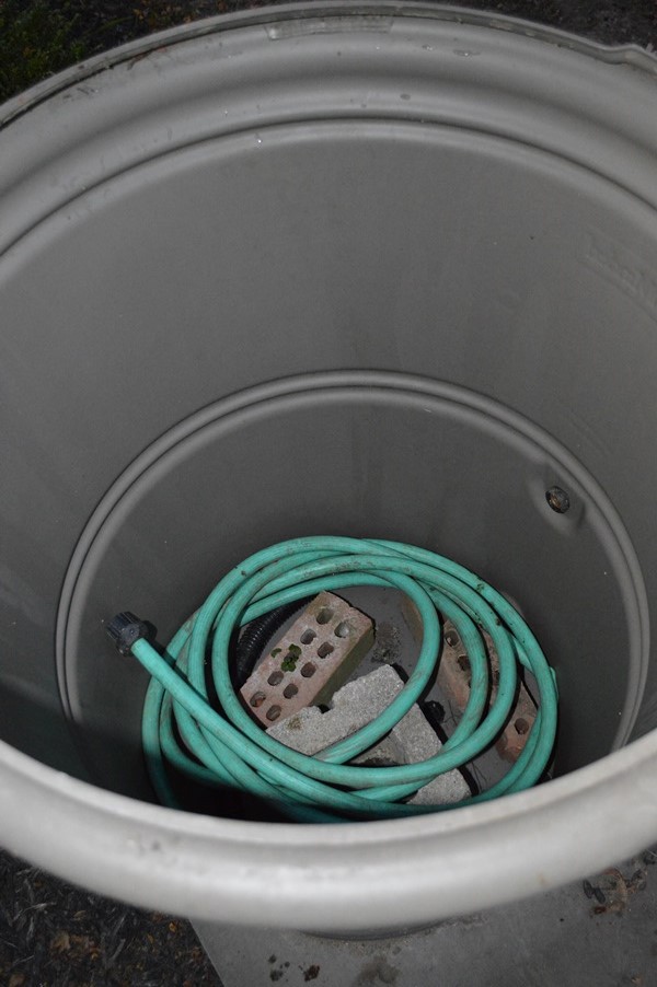Winterizing a Rain Barrel, Winter Means Ice Building Moxie