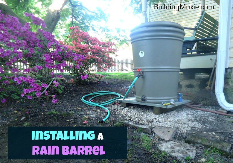 Installing a PreFab Rain Barrel and Kit Earthminded RainStation